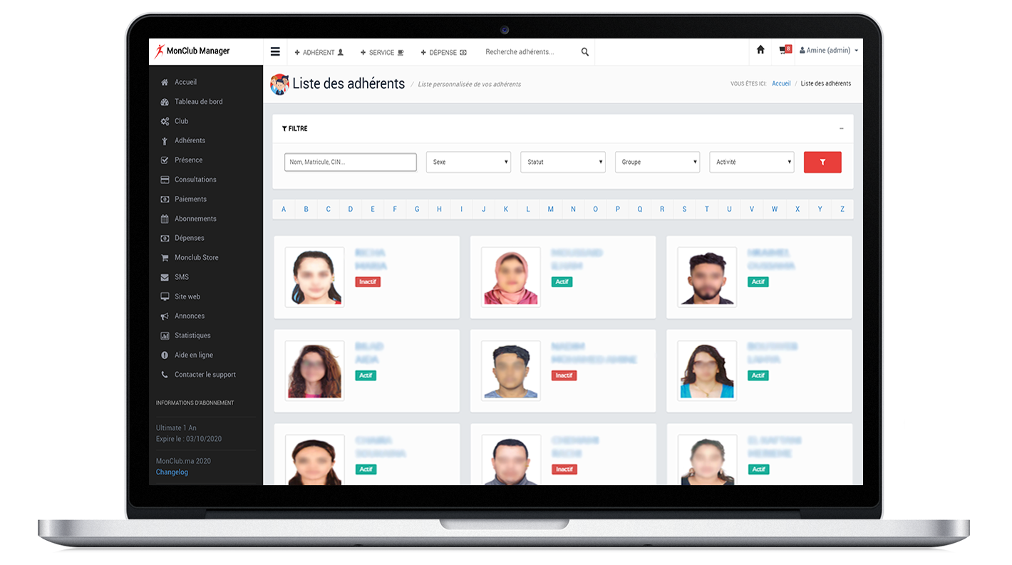 Application de Gestion de Fitness